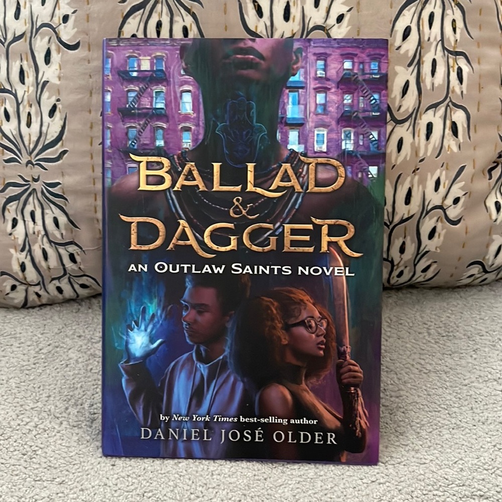 Signed Book “Ballad & Dagger” by Daniel José Older - OwlCrate Edition